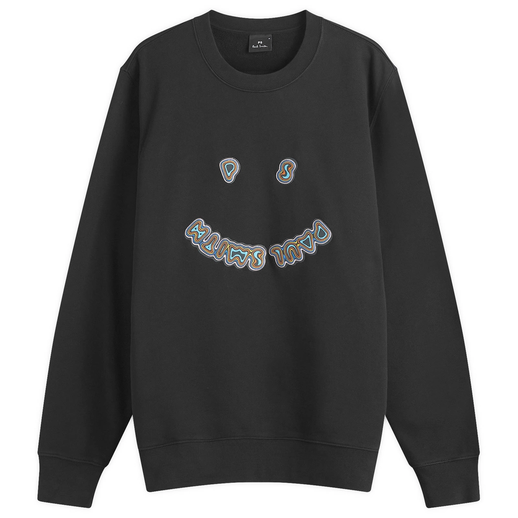 Paul Smith Men's PS Happy Sweatshirt Black